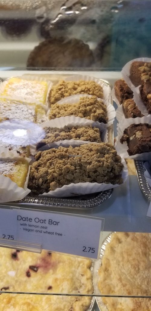 Vegan date bar at Wildberries Marketplace in Arcata