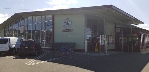 Outside at Wildberries Marketplace in Arcata