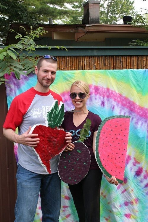 BloomingVeg Photo Booth at BloomingVEG in Bloomington