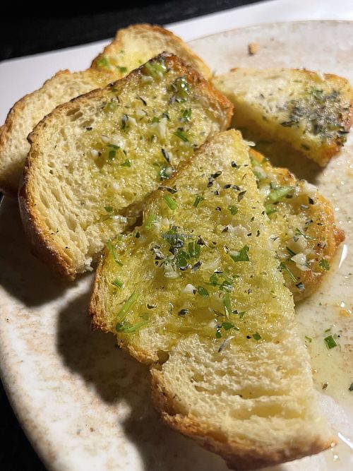 Garlic Breadd  at Fig And Olive in Himare