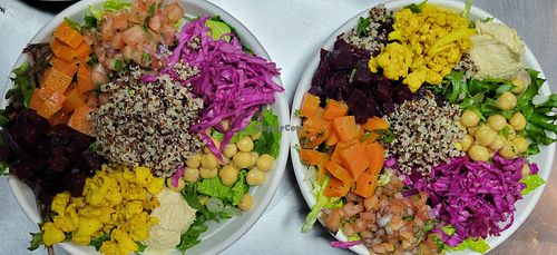 100% Vegan, vegetarian bowl at CASSA Kitchen & Catering in Rocky River