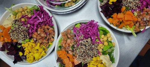 100% Vegan, vegetarian bowl at CASSA Kitchen & Catering in Rocky River