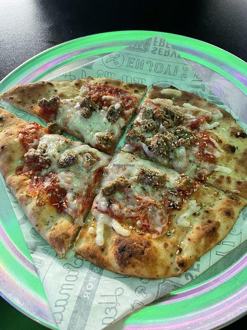 Vegan pizza   at Bad Machines Esports Bar  in Cary