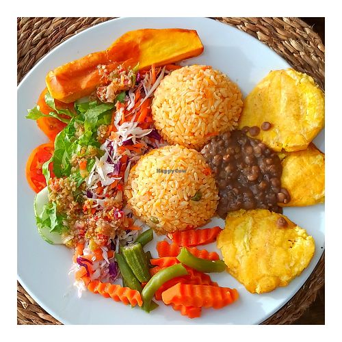 Vegan Plate at Keepin' It Real in Toucari