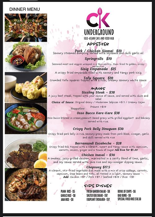 CK Underground Filo-Asian Food Hub