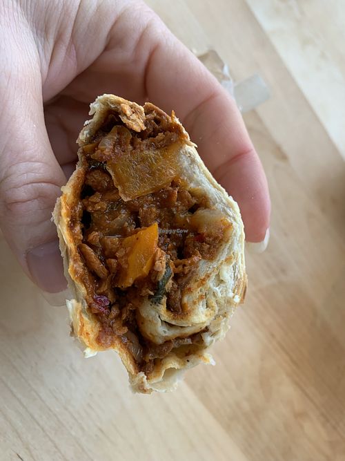 Soyrizo breakfast burrito   at North Coast Co-op in Arcata