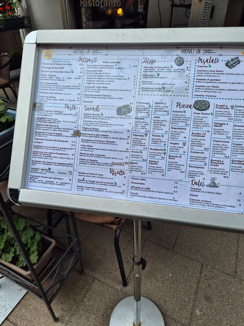  at Casa Nostra Italian Restaurant in Riga