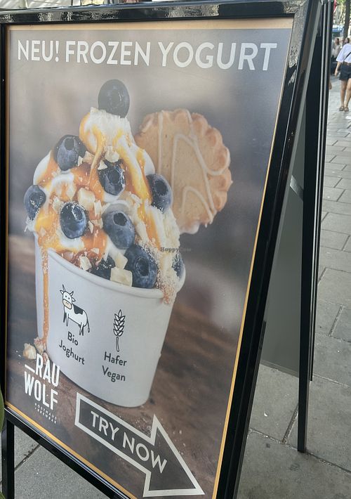 Schild  at Frozen Yogurt by _Rauwolf in Vienna
