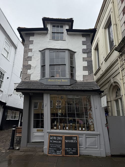 Leaning building!   at The Shambles in Windsor