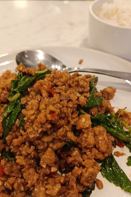 Pad kapow at Baan Ying - Dusit Suites Hotel in Bangkok