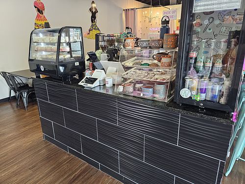 Counter at Cafe Con Chisme in Springdale