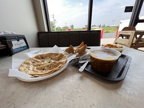 Booth seating  at Daana Paani  in Mifflinville