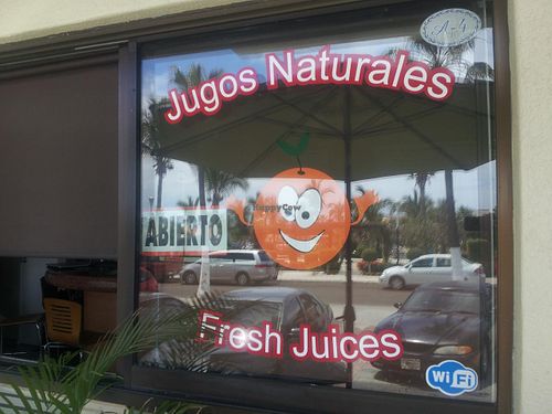 fresh juice at Frutilandia Fresh in San Jose Del Cabo