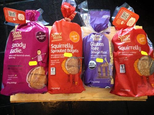 Sprouted grains squirrley bread  at Green Goddess Feel Good Market in San Jose Del Cabo