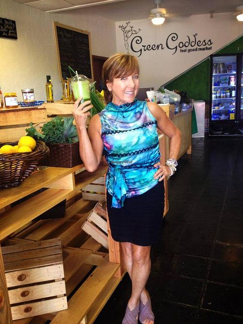 customer of the week! at Green Goddess Feel Good Market in San Jose Del Cabo