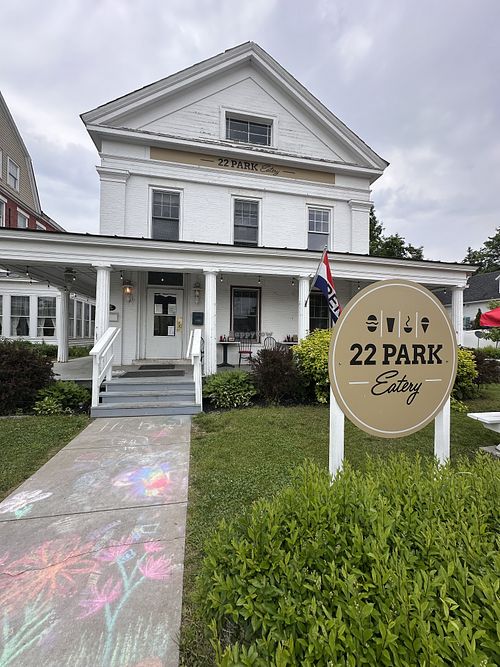 22 park eatery   at 22 Park Eatery in Brandon