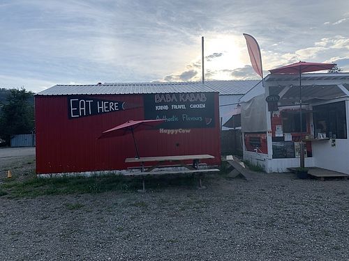 Middle Eastern street food  at Baba Kabab - Food Stall in Christina Lake