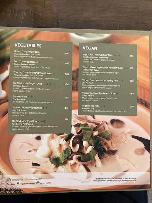  Egan menu  at Mango Tree Cafe in Baguio City