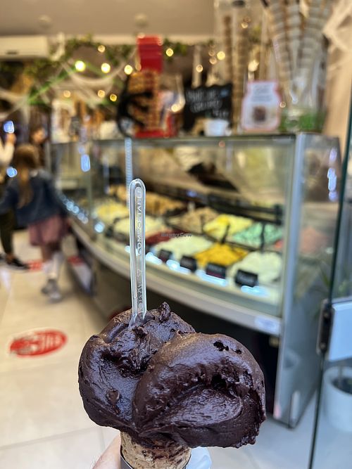   at Gelateria Santa Maria Novella in Florence