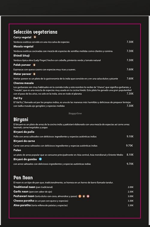  at Indian Restaurant in A Coruna