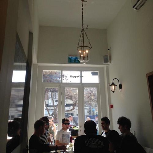 Cafe Louise - Rothschild Interior at Cafe Louise - Rothschild in Tel Aviv