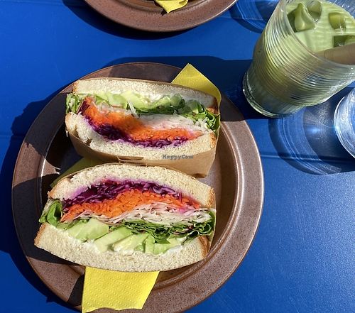 Vegan sando  at Cafe Tampopo in Helsinki