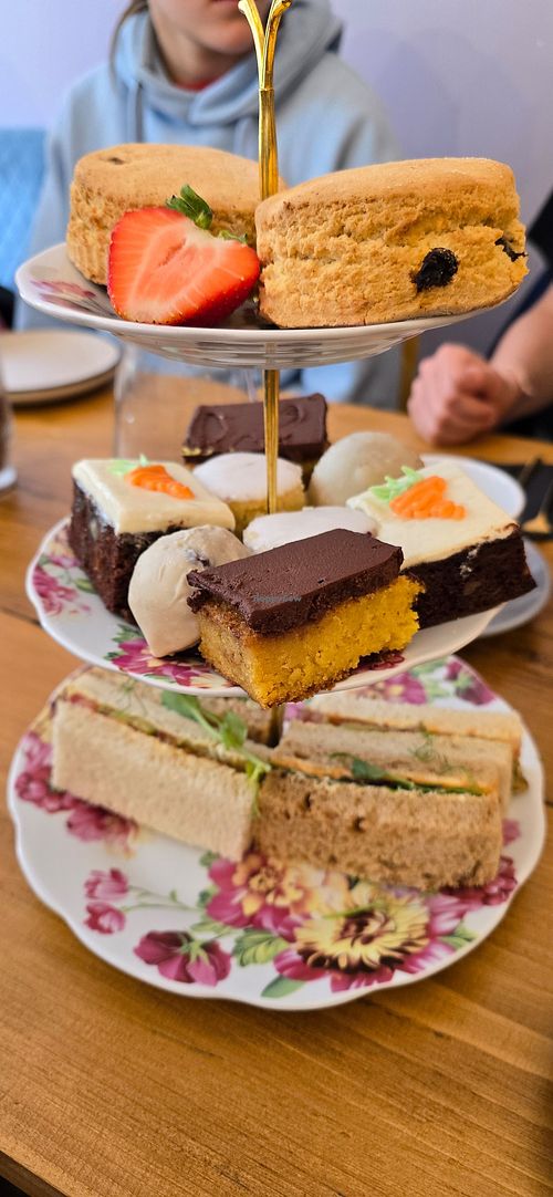 Vegan afternoon tea at The Duckquiri in Chelmsford
