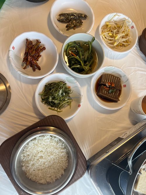Side dishes  at Wonmajung - 원마중 in Gyeongju