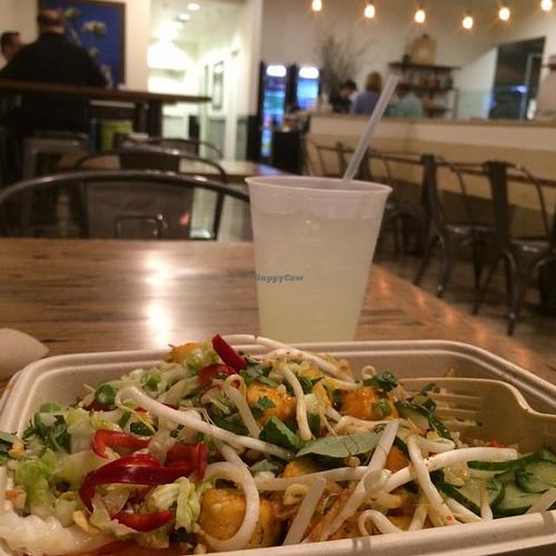 awesome bowl with brown rice, veggies and tofu at Foosia Asia Fresh in Scottsdale