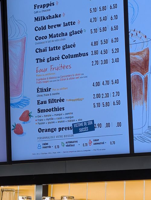  at Columbus Café & Co in Carcassonne