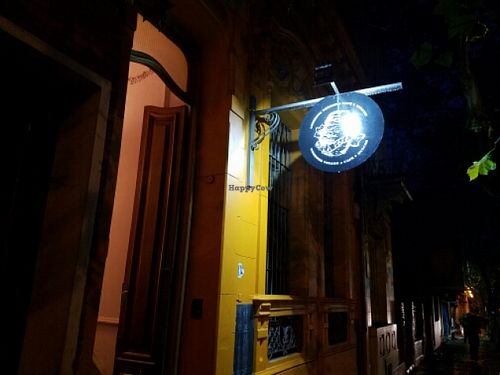 outside at La Papa in Montevideo