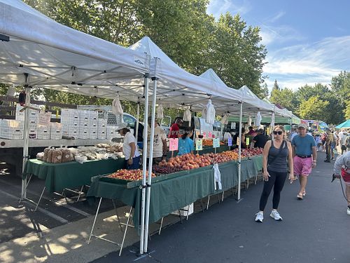 Lots of local produce   at Maidu Farmers Market  in Roseville