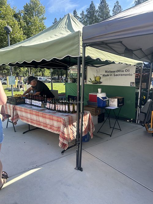 Olive oil   at Maidu Farmers Market  in Roseville