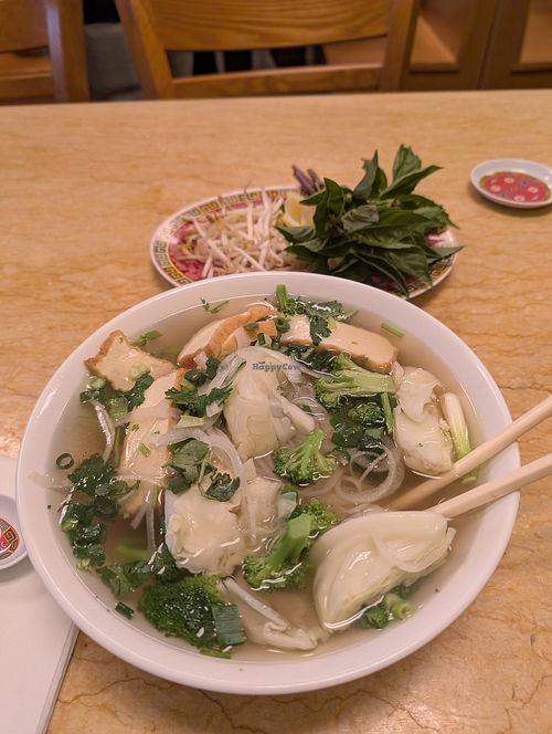 Tofu vegetable pho - delicious at Stadium Phở in Honolulu