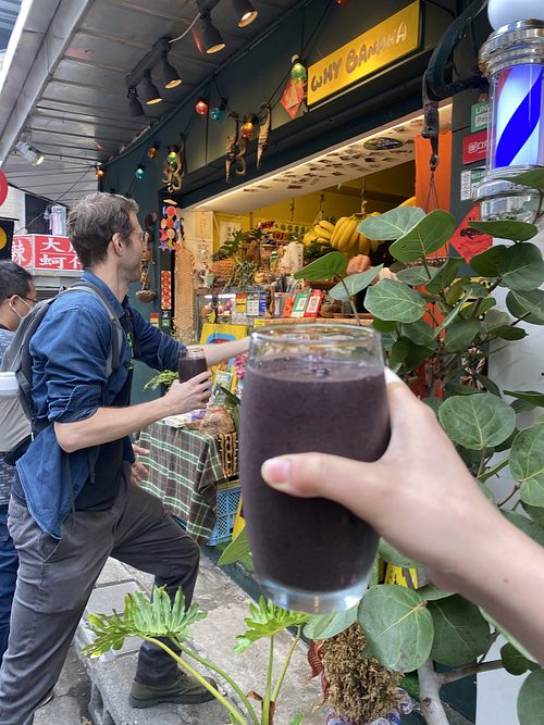   at Why banana? - 香蕉果昔果汁店 in Taipei