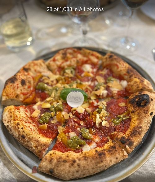 Pizza Imperial  at Orion La Veranda in Orosei