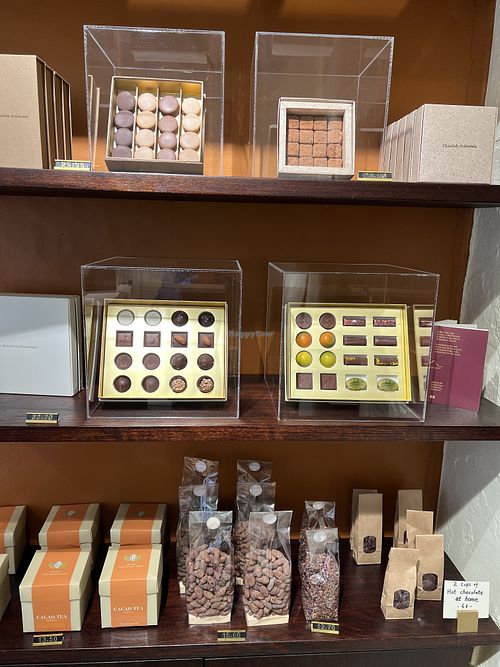 Assortments  at Chocolade Ambassade in Ghent