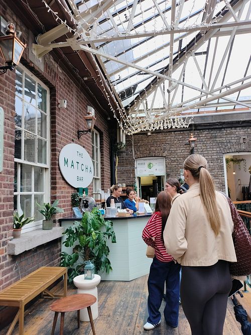 It's located on the tip floor of Powerscourt at The Matcha Bar in Dublin