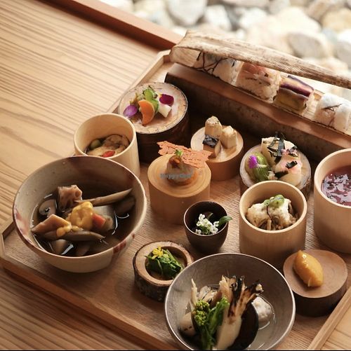 Zenbo cuisine (from their IG post)  at Zenbo Seinei 禅坊 靖寧 in Awaji
