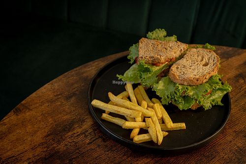 Club sandwich  at Alijuan Café in Mexico City