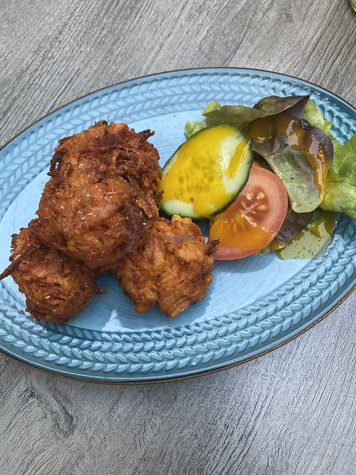 Onion Bhaji  at Indian Palace Restaurant in Salzburg