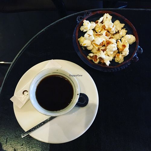 coffee was roasted in front of my nose at Toukoul in Brussels