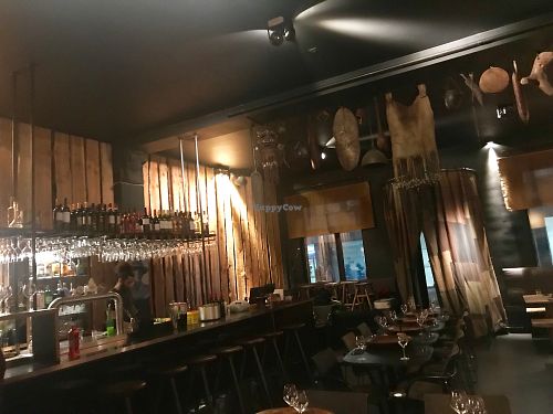 inside at Toukoul in Brussels