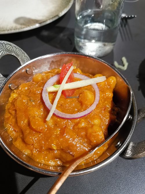Chana masala at Restaurante Ganesha - Rincon de la India in Mojacar