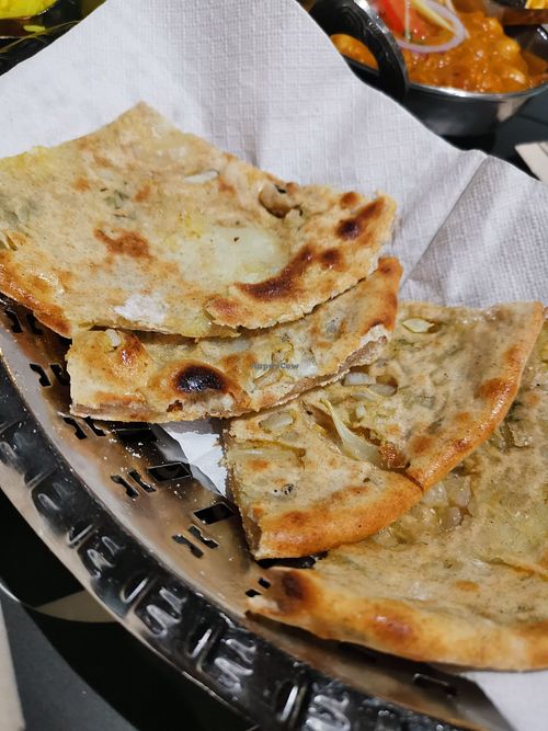Potato chapatti at Restaurante Ganesha - Rincon de la India in Mojacar