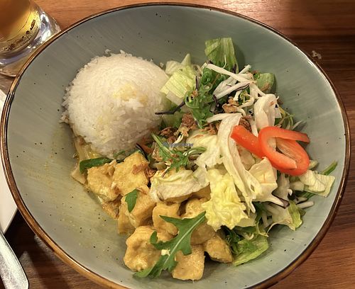 Tofu curry   at Avan in Berlin