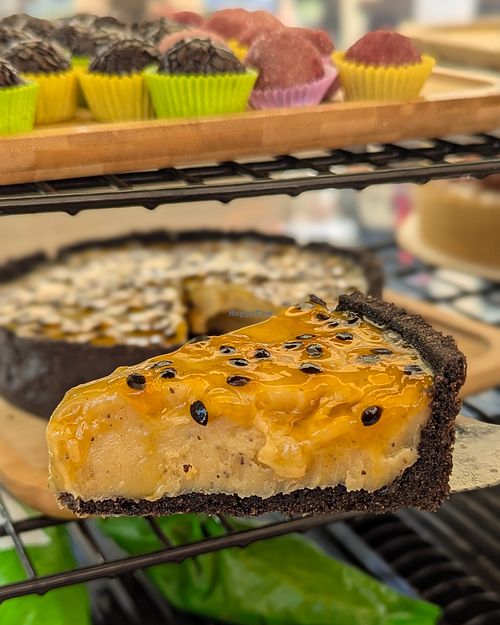 Passion fruit choco pie - GF 🌱 at Mozi Bakes - Pop Up in Amsterdam
