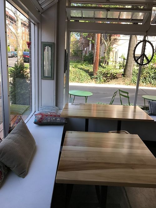 inside at Seedz Cafe in St Louis