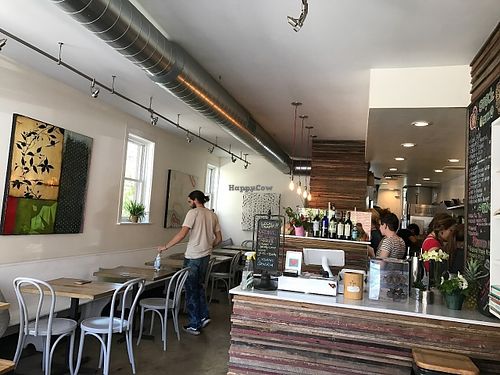 inside  at Seedz Cafe in St Louis