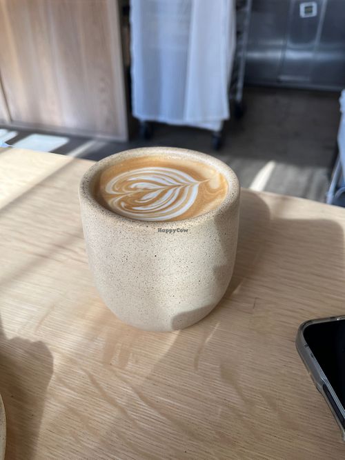 Palo y hoja with oat  at Loba Pastry + Coffee in Chicago
